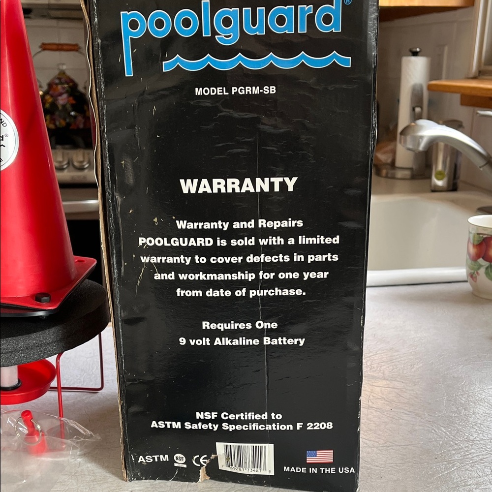 Red Safety Buoy Pool Alarm - Picture 6 of 8